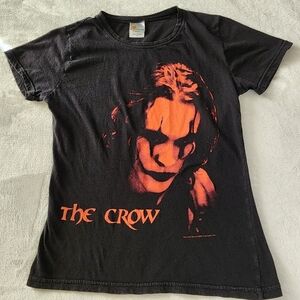 Bay Island 2005 The Crow Black T-shirt With Graphics Size Large